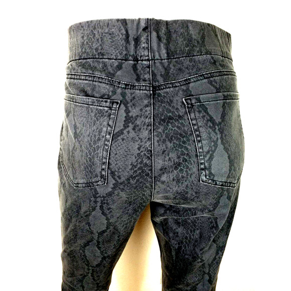 NYDJ Womens Pants Elastic Waist Skinny Pull On Pockets Stretch Grey Size 6 - Picture 4 of 6